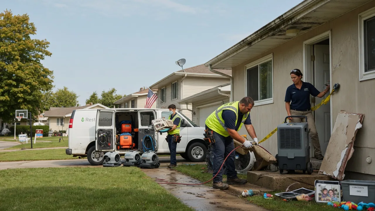 Water Damage Restoration in Beaver Falls, PA near me